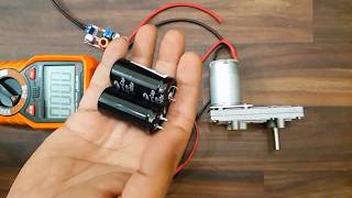 المكثف السوبر super capacitor قوته غريبة و عجيبة ما اتوقعته لهذي الدرجة