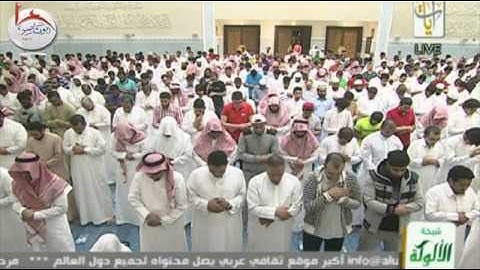 سورة الملك باكية للشيخ ناصر القطامي ليلة 28 رمضان 1437هـ من قناة آيات