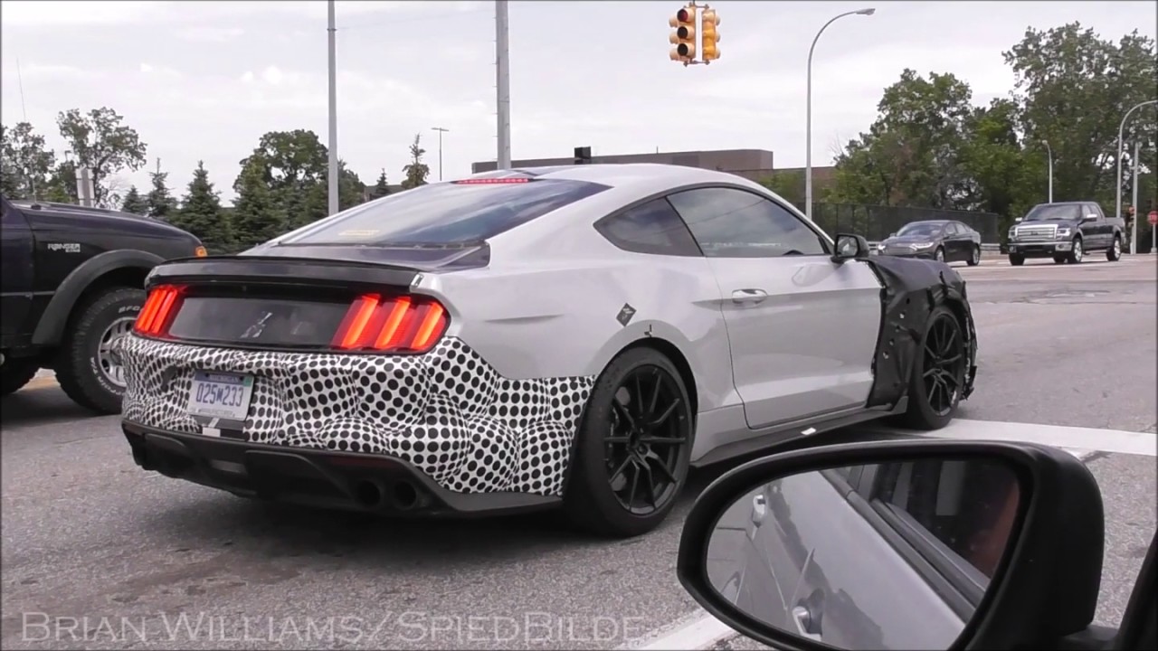 2019 GT500 Mustang Out Testing Supercharged 5.2L CPC