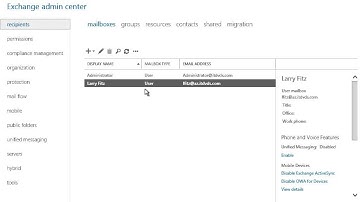 Creating an Email Address Policy in Exchange 2013