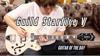 Guild Starfire V Snowcrest White | Guitar of the Day