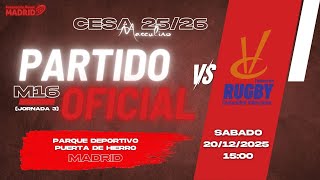 CESA MASCULINO 25-26 "MADRID M16 - COMUNIDAD VALENCIANA M16"