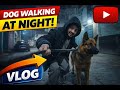 Night Walk Moments 🐶🌙 | Mere Dog Ke Saath Quality Time #minivlog #vlog #germanshepherd