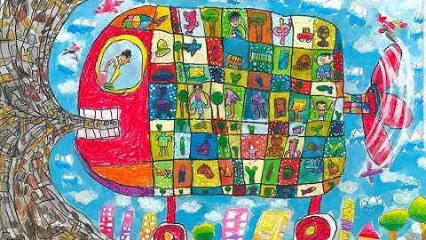 Vẽ Chiếc Ô Tô Mơ Ước| Drawing Dream Car| Ý Tưởng 10 Bức Tranh Đạt Giải Quốc Tế Năm 2021|@hocvethatlavui