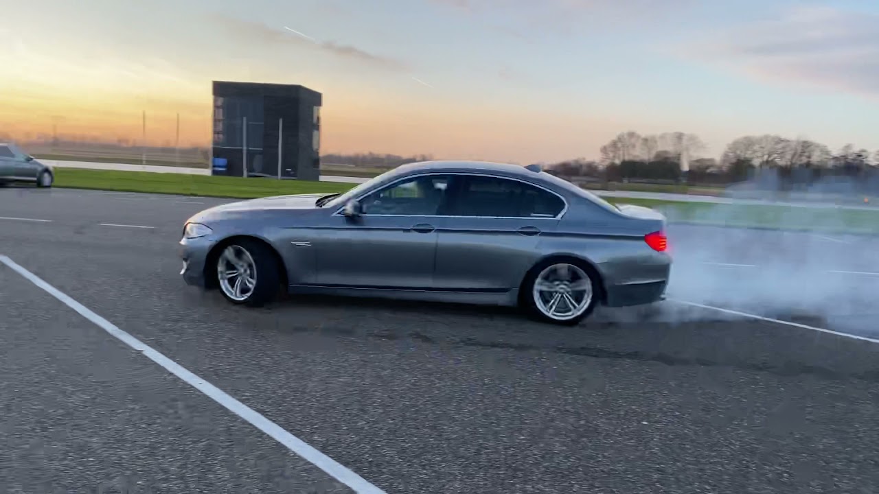 Bmw f10 530i manual drifting - YouTube