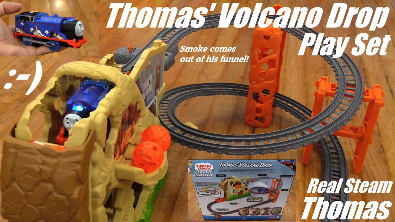 thomas the train volcano