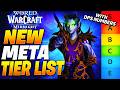 AFTER TESTING NEW META! RANKING BEST CLASSES! WoW Midnight Tier List (NEW META)
