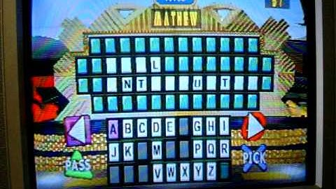 Wheel of Fortune 2nd Edition Playstation Run Game 30 Part 3