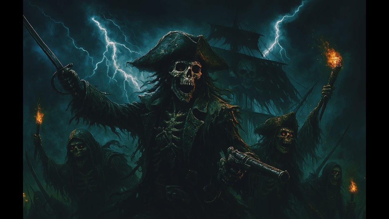 Ghosts of the Black Tide | Dark Pirate Rock / Epic Music/ Gothic Sea Shanty