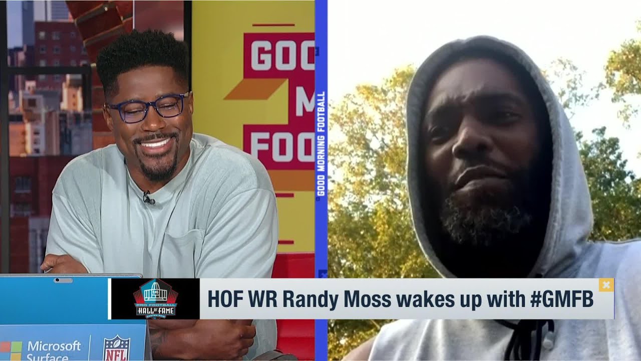 Randy Moss Surprises Nate Burleson! | Good Morning Football