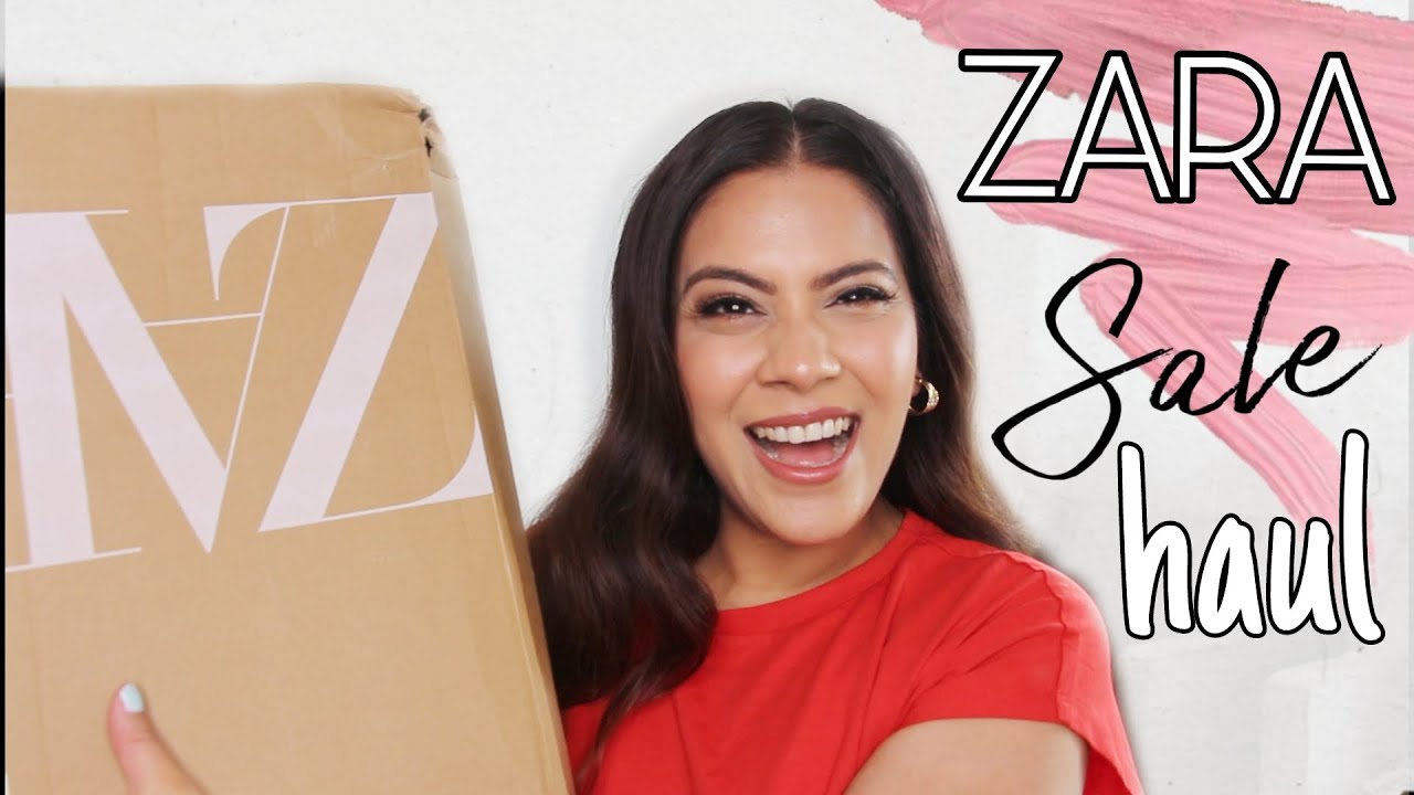 Zara HaulSale 2021 TryOn Haul YouTube