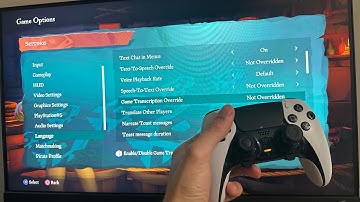Sea of Thieves PS5: How to Turn On/Off Game Transcription Override Tutorial! (For Beginners)