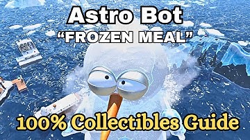 Astro Bot - Frozen Meal Collectibles Guide (All Bots & Puzzle Pieces & Lost Galaxy Warps)