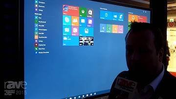 ISE 2015: CTOUCH Explains Lexinus 70" Full HD Display