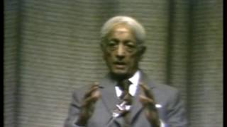 J. Krishnamurti - Santa Monica 1972 - Public Talk 1 - To act instantly is to see actually ‘what is’