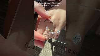 How Big Should A Pear Diamond Be?