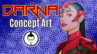 DRAWING DARNA (Concept Art) screenshot 4