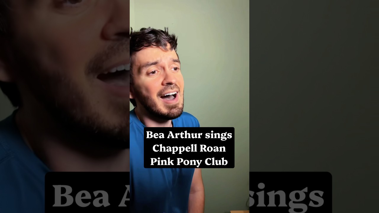 Chappell Roan on The Golden Girls?! #chappellroan #pinkponyclub #goldengirls #beaarthur #impressions