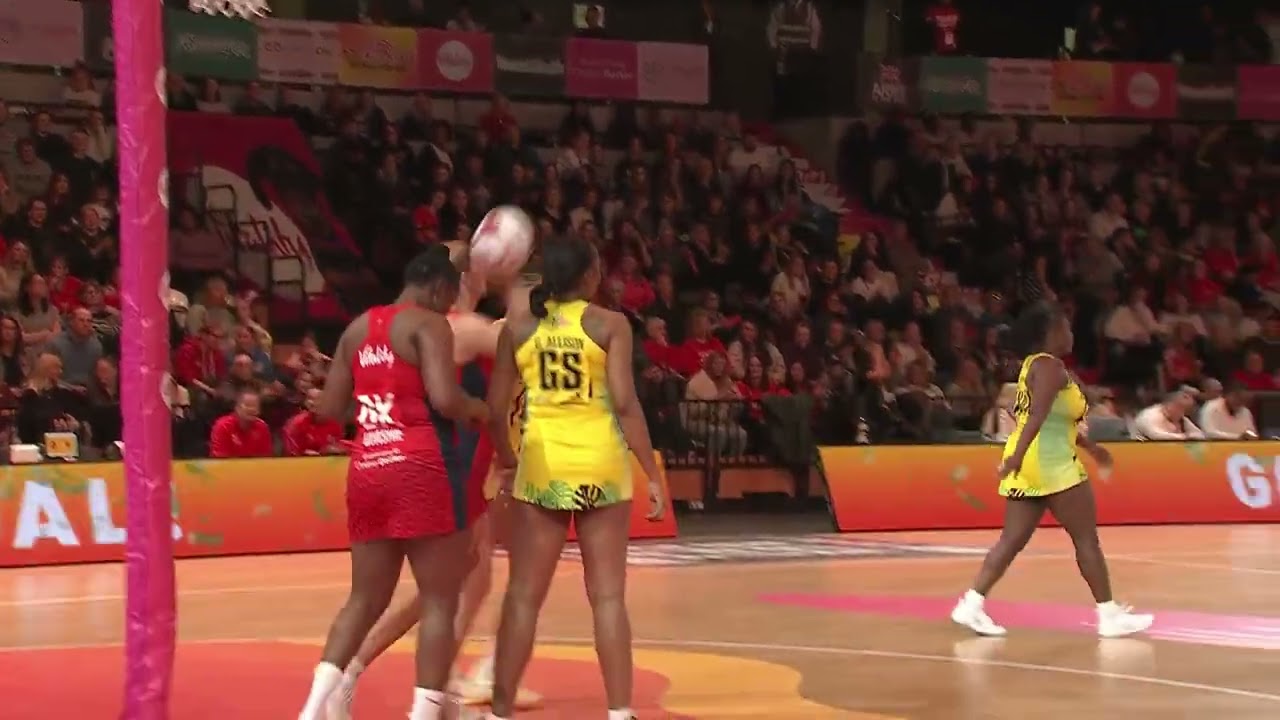 Vitality Netball Horizon Series Game Two Highlights: Vitality Roses 82-31 Jamaican Sunshine Girls