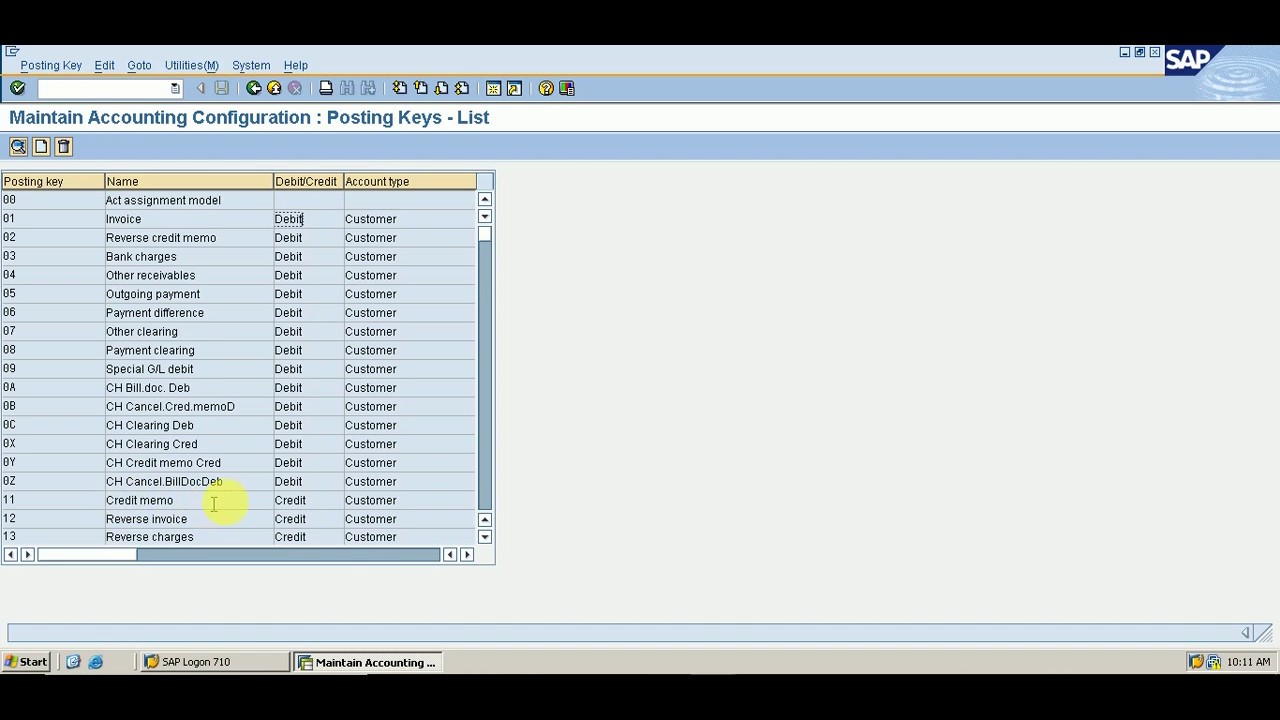 assignment field in sap fico