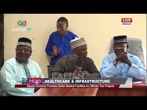 HEALTHCARE & INFRASTRUCTURE: Governor promises better hospitals as officials tour projects.
