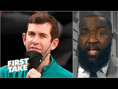 Perk blasts Brad Stevens: If you love the Nets so much, go coach ‘em! | First Take