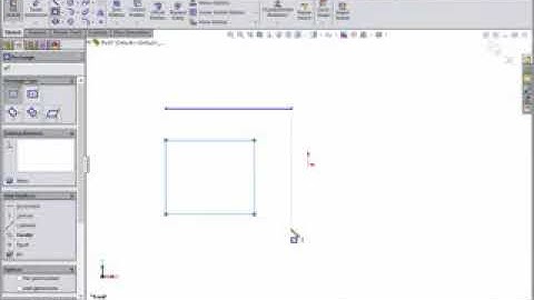 SolidWorks  Tutorial 9  Numeric Sketch Input