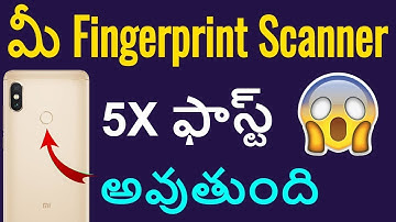 HOW TO INCREASE FINGERPRINT SCANNER SPEED | FINGERPRINT SCANNER PROBLEM SOLUTION TELUGU |  tekpedia