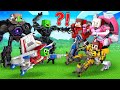JJ and Mikey Became TRANSFORMERS Battle in Minecraft - Maizen