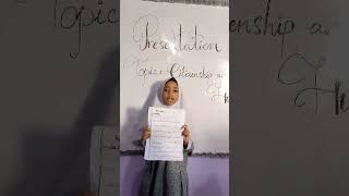 Presentation "Citizenship and Human Rights"Campus 1