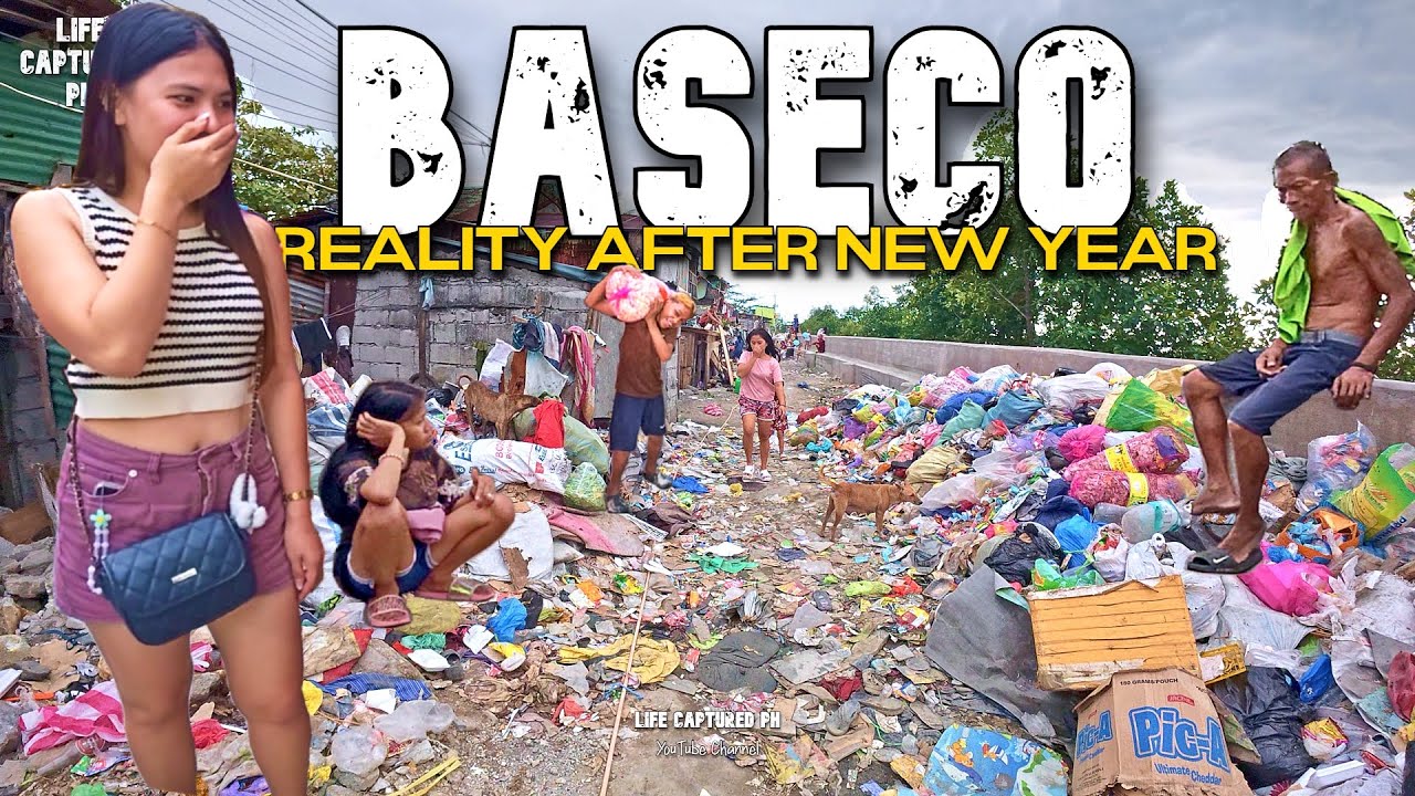 Baseco Unexpected Real Life Captured in Port Area Manila Inside Manila’s Worst Slum [4K]