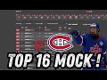 Mock draft  repchage 2024 lnh  qui tombera dans les mains du canadiens de montral 