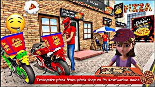 Pizza🍕Delivery Boy Bike Stunt |Android Gameplay By HR Gamerz screenshot 2