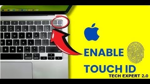 Enable Touch ID in Mac, MacBook Air & Pro & M1 To M4..