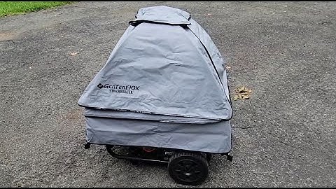GenTent Stormbracer 10K generator canopy review