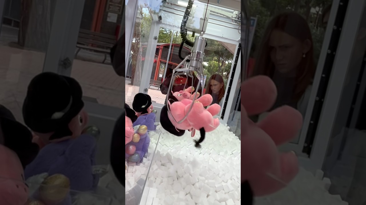 Paokai Shining Crane Claw Machine Win! #clawmachine #shorts