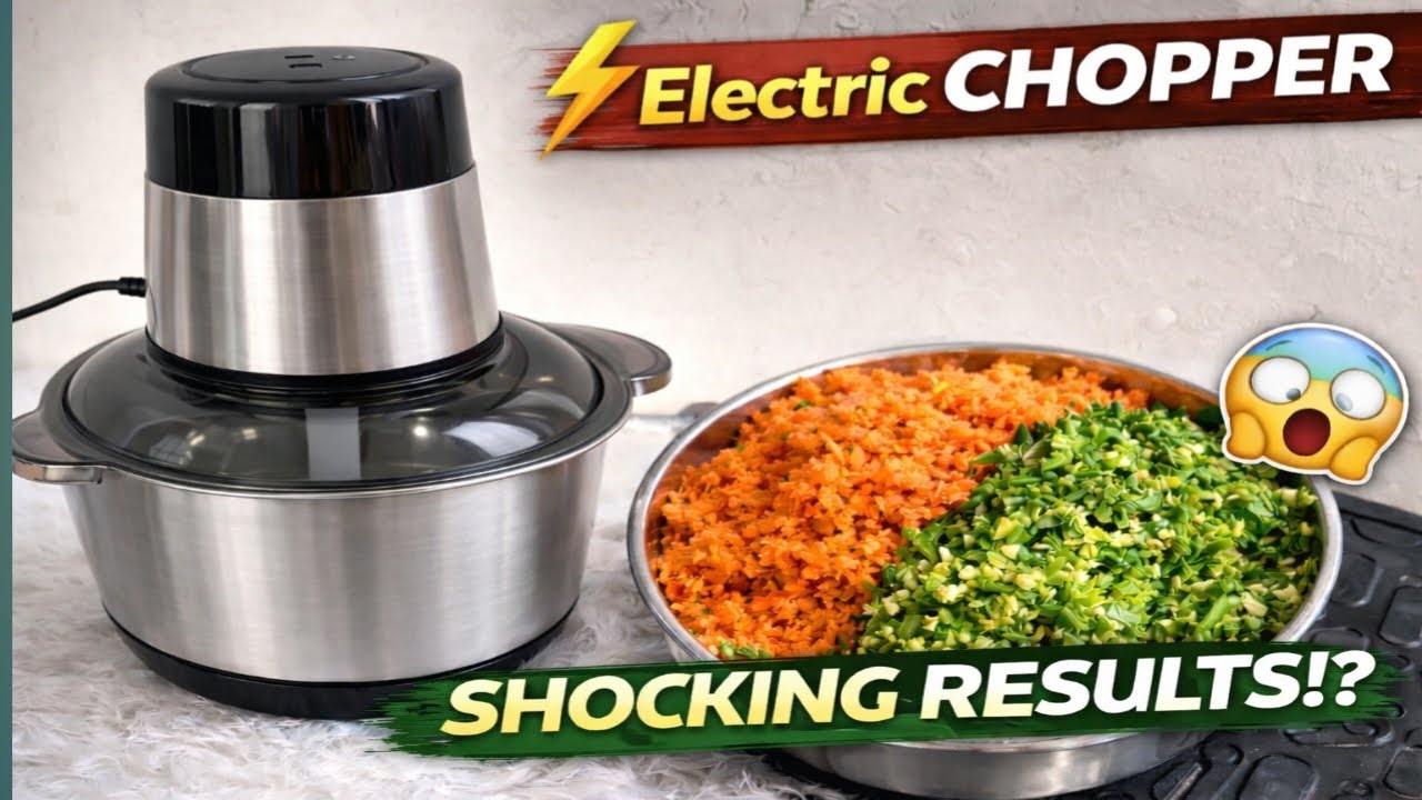 This Electric Vegetable Chopper Saved Me 20 Minutes Every Day 😳 | Telugu 