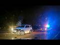 Violent PIT Maneuver and Flying Off the Road / US POLICE