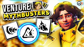 We tested VENTURE with EVERY HERO in Overwatch 2 | Mythbusters