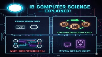 A1.1 IB Computer Science | Primary Memory, FDE Cycle, Pipelining & Secondary Storage Explained!