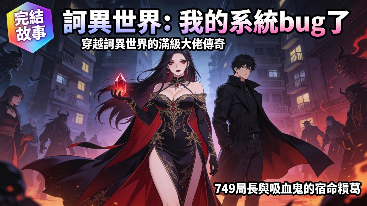 完结全集：林寒穿越詭異世界，只是澆了朵花竟完成收服S級吸血鬼、討伐鬼王等任務。他以為自己是普通人，實則是滿級大佬，加入749局後意外當上局長，橫掃強敵。#故事  #漫画 #动画 #悬疑解谜