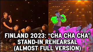 Finland's Eurovision 2023 Stand-in rehearsal: \\