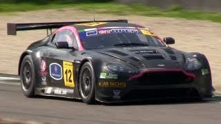 Aston Martin V12 Vantage GT2 SOUND On The Track