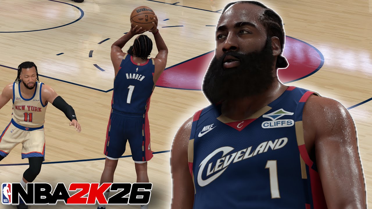 James Harden Cavaliers Highlights | First Look Cavs Harden in NBA 2K26