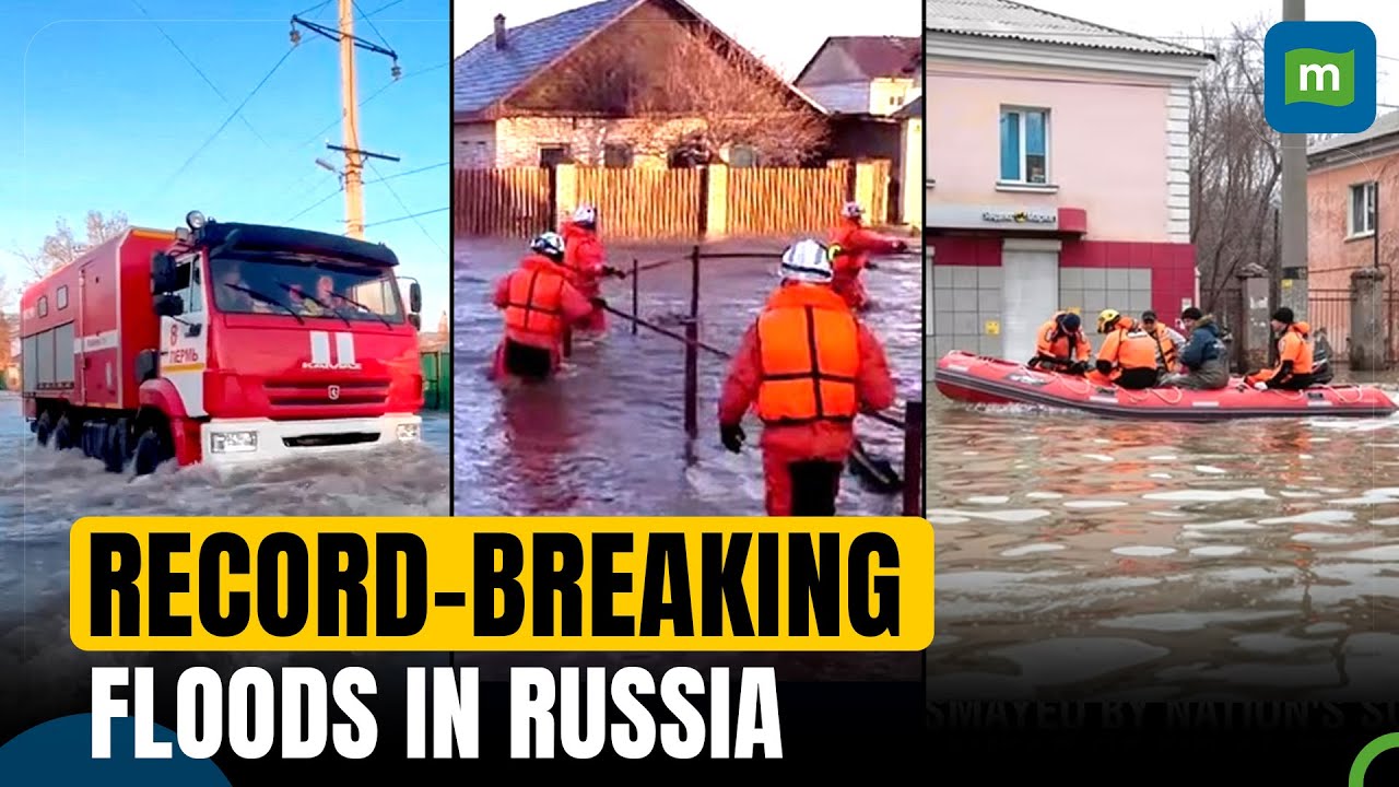 Russia Floods: Flood Waters Rise in Russia's Urals and Siberia, Forcing ...