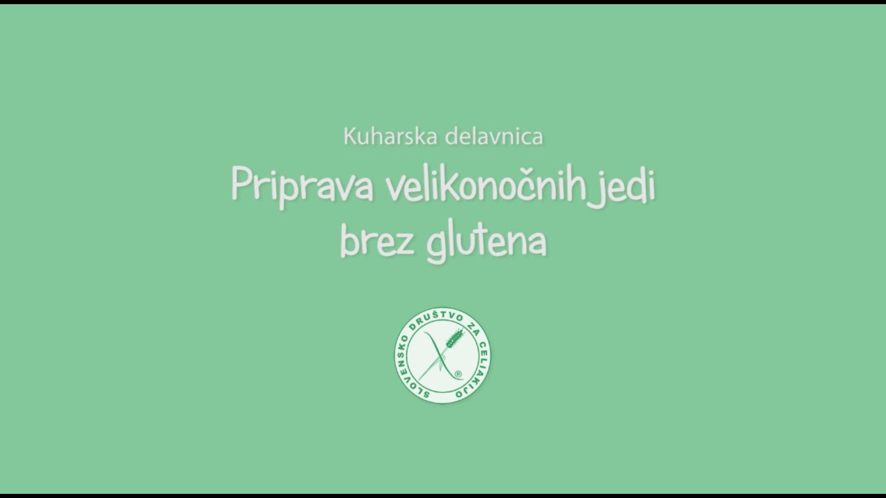 Priprava velikonočnih jedi brez glutena
