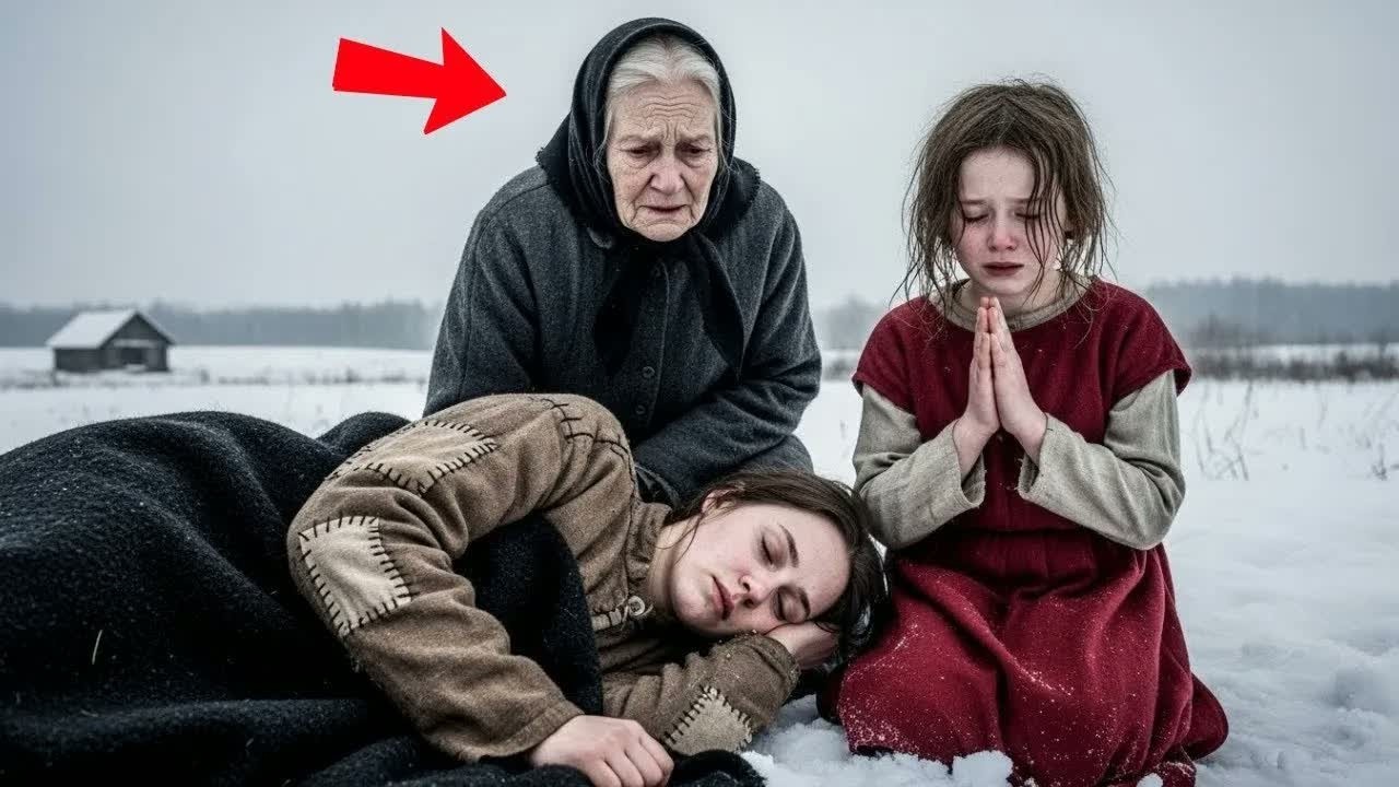 Madre single abbandonata sta male nel gelo della notte, ma una sconosciuta cambia il suo destino