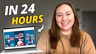 How to Create an Online Workshop in 24hrs (Make $3,059 per week) by Molly Keyser 2,195 views 4 months ago 6 minutes, 18 seconds