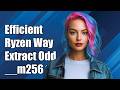 Efficient (on Ryzen) way to extract the odd elements of a __m256 into a __m128?