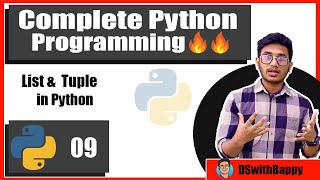 List & Tuple In Python | Tutorial 09 | Complete Python Programming | Bangla